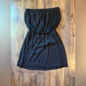 🖤 Express Strapless Black Mini Dress | Size S | Classic LBD